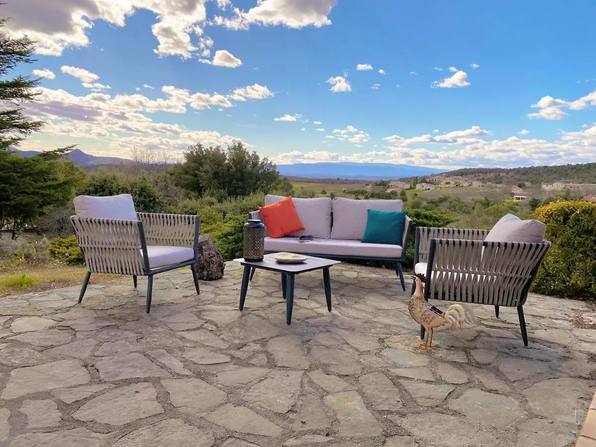 GITE LAVANDE avec piscine privée CLASSÉ 4 Étoiles Lagorce  0*, Lagorce (Ardeche)